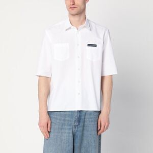 Namacheko White Shirt With Logo Patch Men